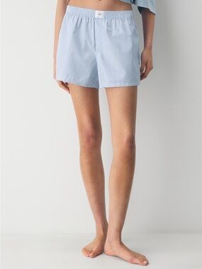 Aritzia TNA Dally poplin boxer short size SMALL